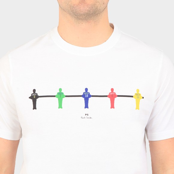 PS Paul Smith Mens White Table Football T-Shirt #3