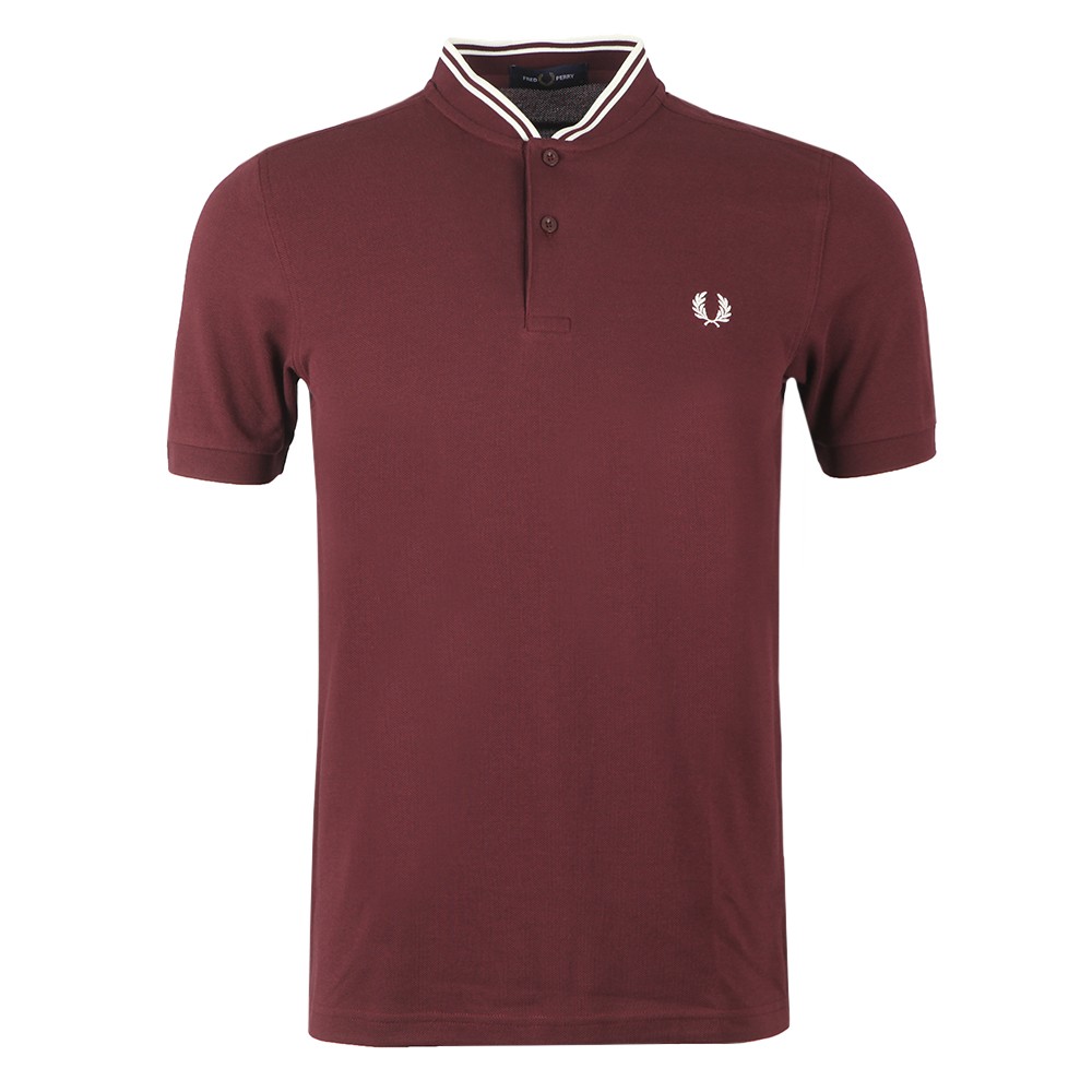 Fred Perry Bomber Collar Polo Shirt Oxygen Clothing