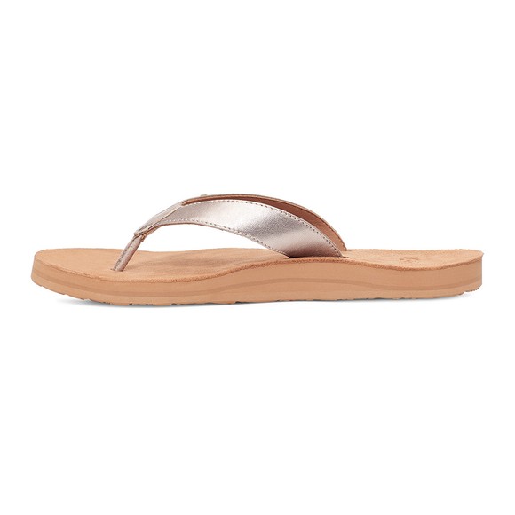 Ugg Womens Pink Tawney Logo Flip Flop #3
