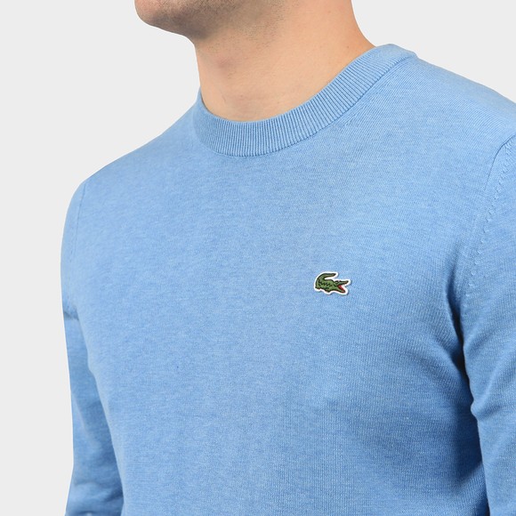 Lacoste Mens Blue AH1985 Crew Jumper main image