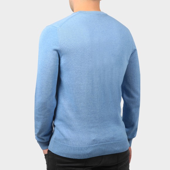 Lacoste Mens Blue AH1985 Crew Jumper main image