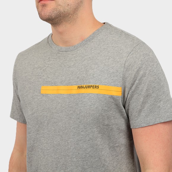 Parajumpers Mens Grey Tape T Shirt main image