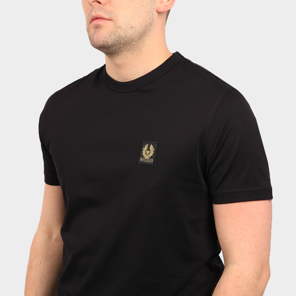 belstaff patch logo t shirt