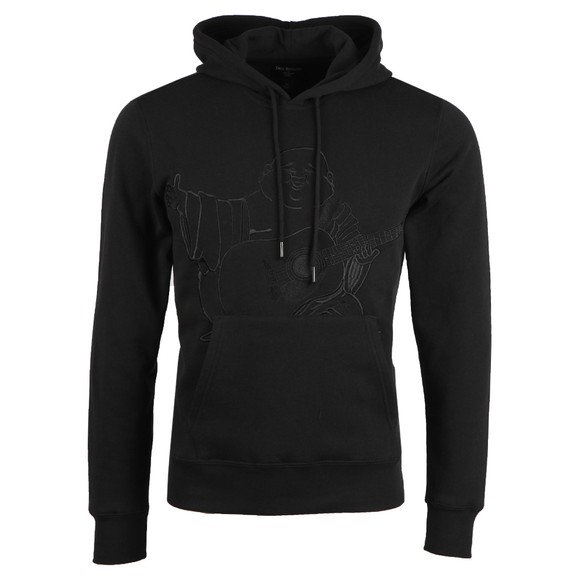 True Religion Mens Black Buddha Pullover Hoody #1
