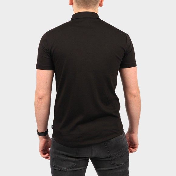 Emporio Armani Mens Black Short Sleeve Jersey Shirt #4