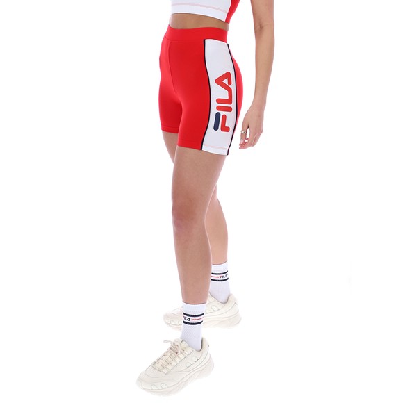 Fila Womens Red Trina Mini Shorts main image