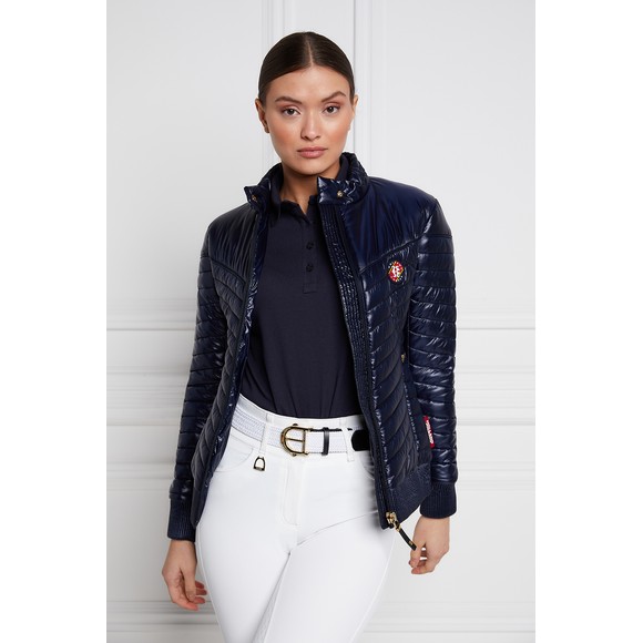 Holland Cooper Womens Blue Lightweight Padded Jacket #4