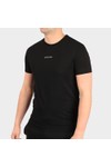 Calvin Klein Jeans Mens Black Micro Branding Essential T-Shirt