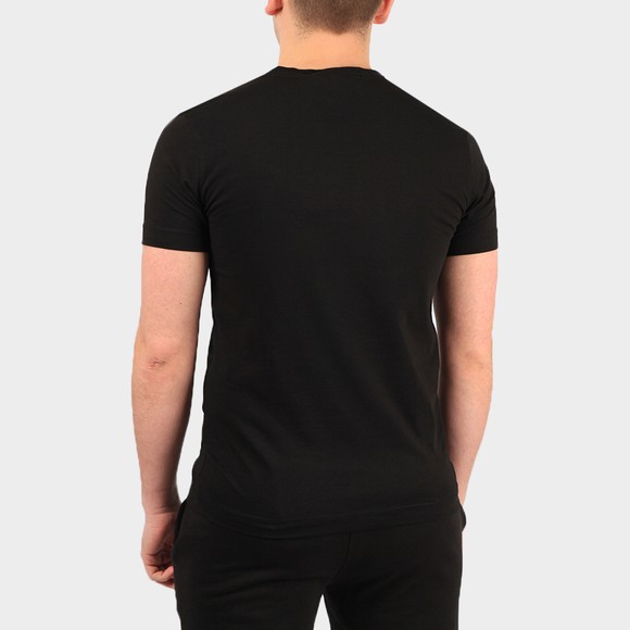 Calvin Klein Jeans Mens Black Micro Branding Essential T-Shirt main image