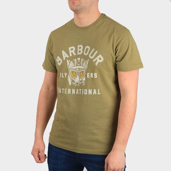 Barbour International Mens Green Understeer T Shirt main image