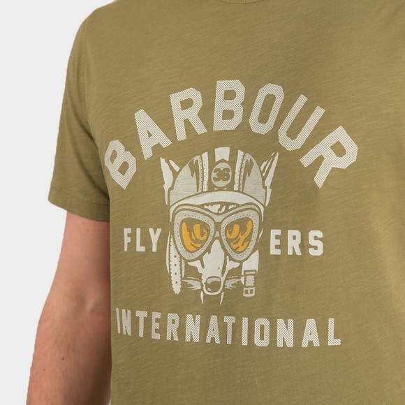 Barbour International Mens Green Understeer T Shirt main image