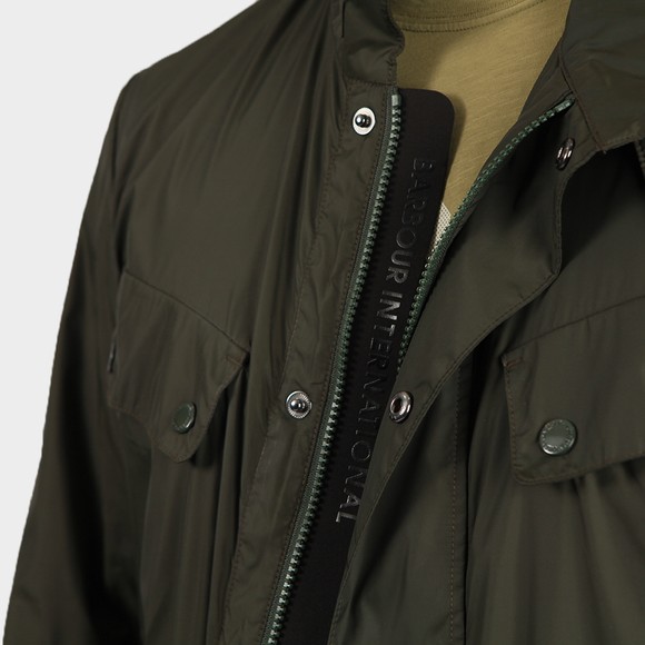 Barbour International Mens Green Packable Duke Jacket main image