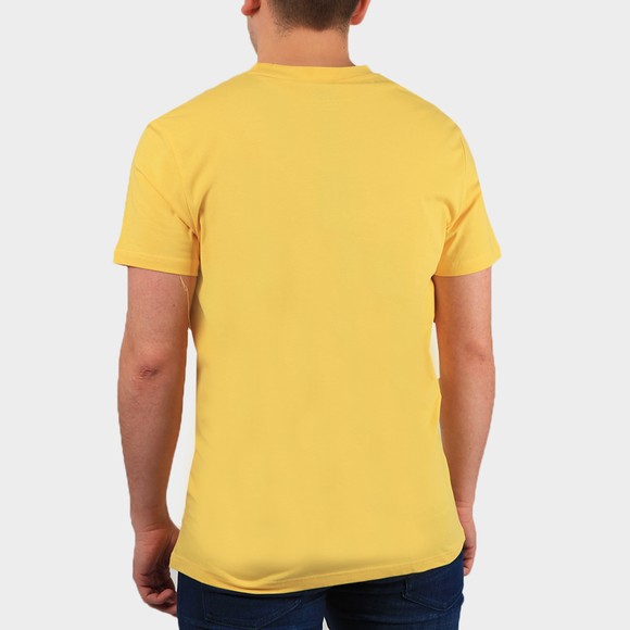 BOSS Bodywear Mens Yellow Regular Fit Large Logo T Shirt #4