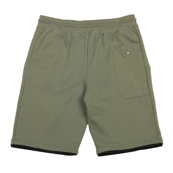 C.P. Company Mens Green Zip Pocket Jog Shorts #2