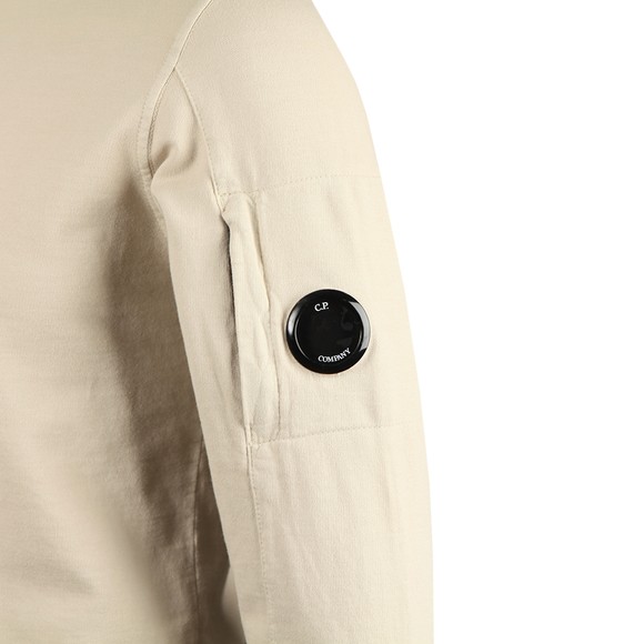 C.P. Company Mens Grey Viewfinder Sleeve Crew Sweatshirt #2