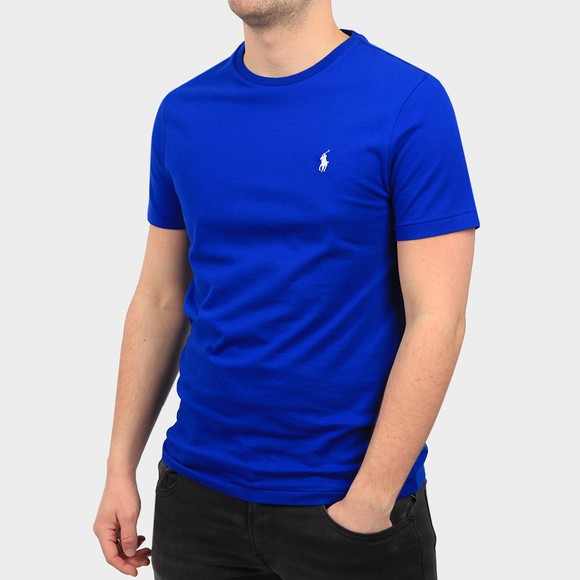 Polo Ralph Lauren Mens Blue Custom Slim Fit T-Shirt main image