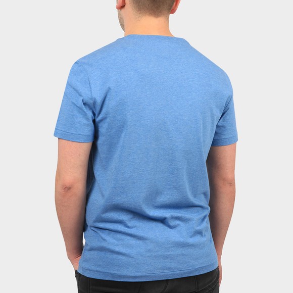 Polo Ralph Lauren Mens Blue Custom Slim Fit V Neck T Shirt #4