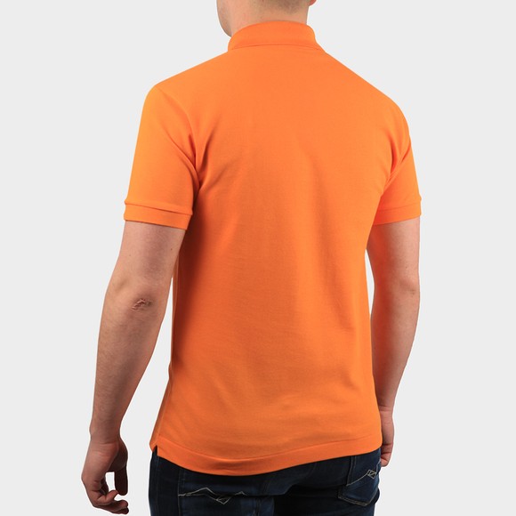 Lacoste Mens Orange L1212 Plain Polo Shirt main image