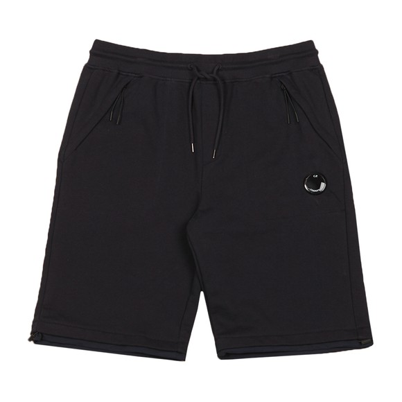 C.P. Company Mens Blue Zip Pocket Jog Shorts #1