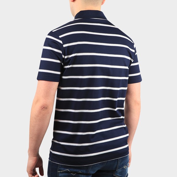 Paul & Shark Mens Blue Stripe Polo Shirt #4