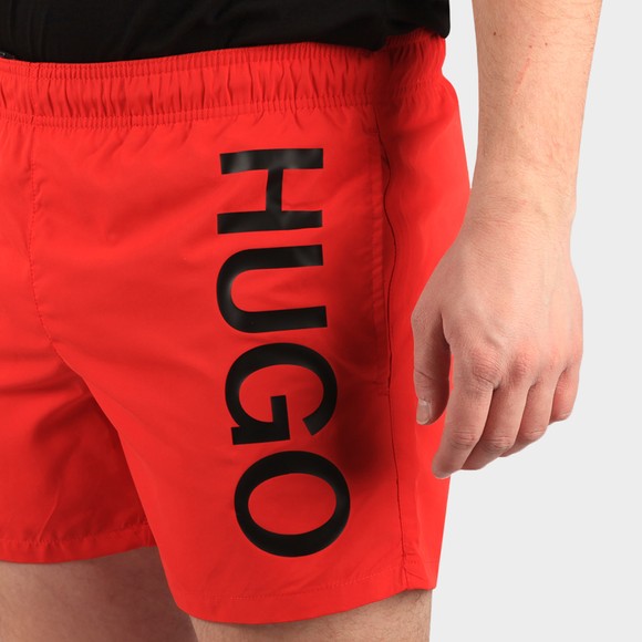 HUGO Mens Red Abas Swim Short #3
