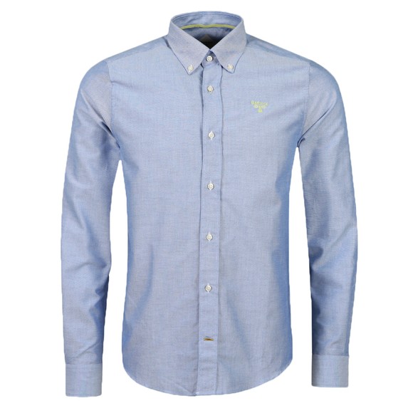 Barbour Beacon Mens Blue Oxford Shirt main image