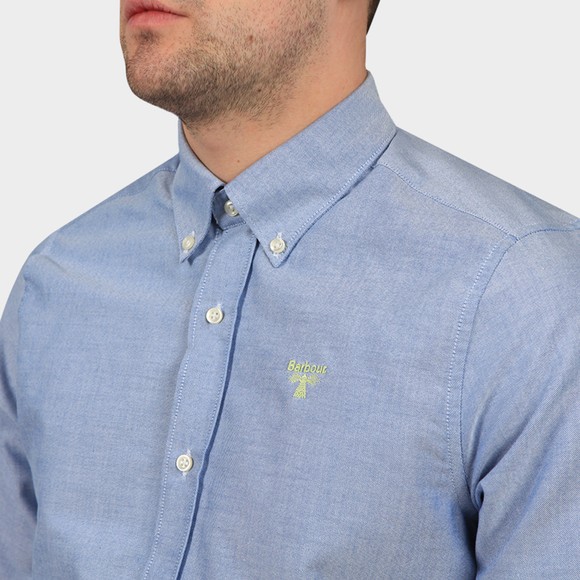 Barbour Beacon Mens Blue Oxford Shirt main image