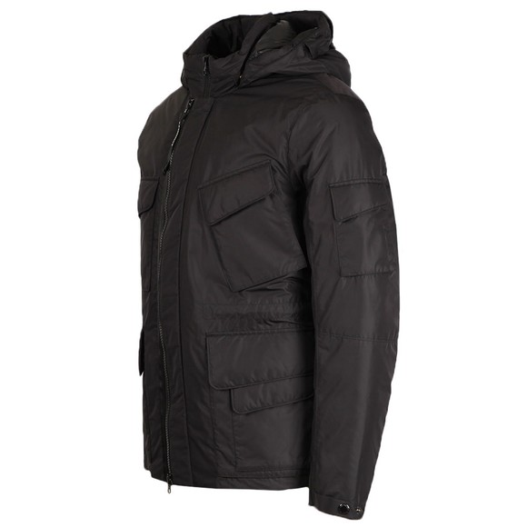 C.P. Company Mens Black Micro M Down Goggle Jacket #2