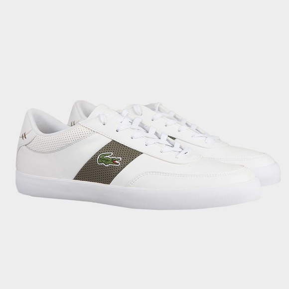 Lacoste Mens White Court Master 0721 Trainer main image