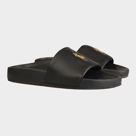 Polo Ralph Lauren Mens Black Cayson PP Slide #2