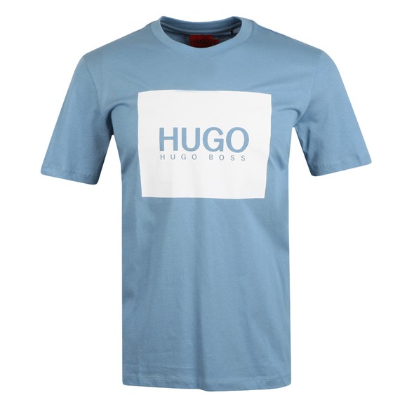 HUGO Mens Blue Dolive U212 T Shirt main image