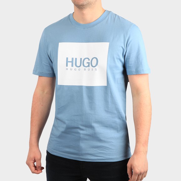 HUGO Mens Blue Dolive U212 T Shirt main image