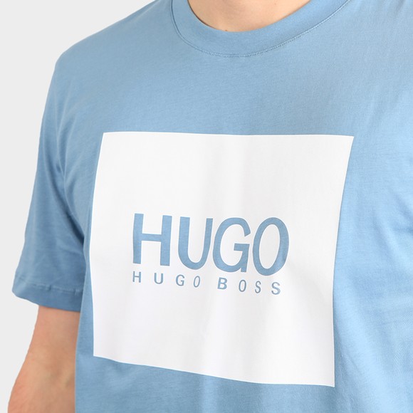 HUGO Mens Blue Dolive U212 T Shirt main image