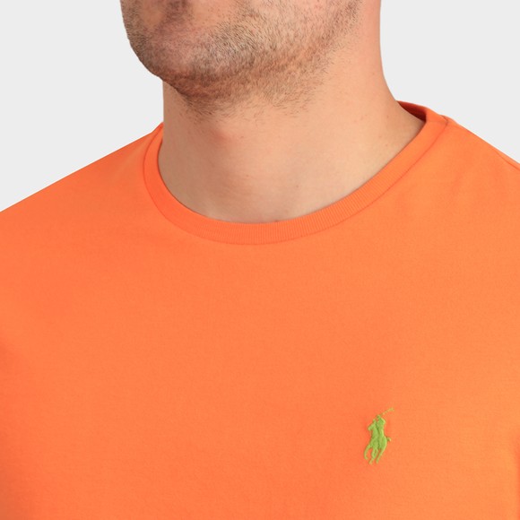 Polo Ralph Lauren Mens Orange Custom Slim Fit T-Shirt main image