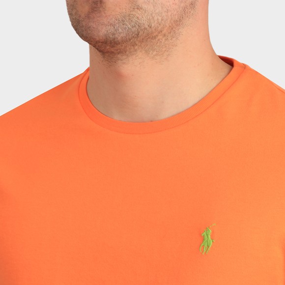 Polo Ralph Lauren Mens Orange Custom Slim Fit T-Shirt main image