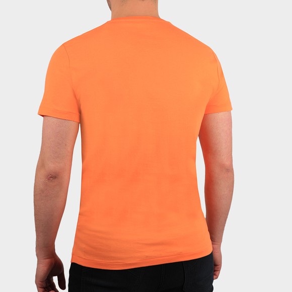 Polo Ralph Lauren Mens Orange Custom Slim Fit T-Shirt main image