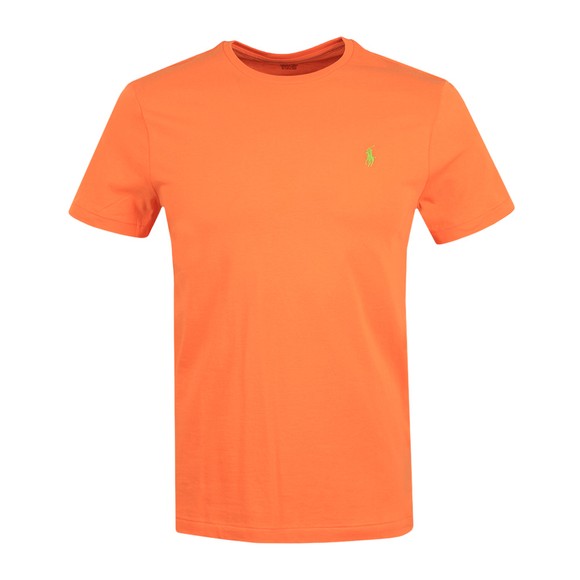 Polo Ralph Lauren Mens Orange Custom Slim Fit T-Shirt main image