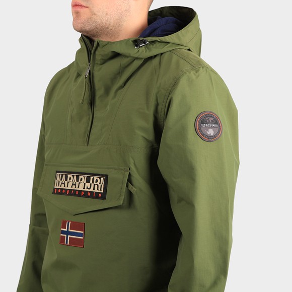 Napapijri Mens Green Rainforest Summer Jacket #3