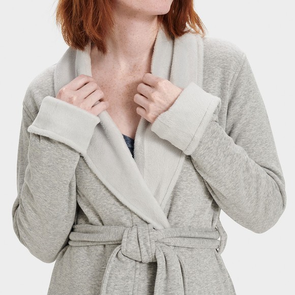 Ugg Womens Grey Blanche II Dressing Gown main image