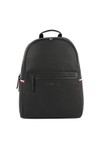 Tommy Hilfiger Mens Black Essential PU Backpack