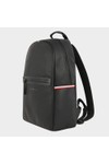 Tommy Hilfiger Mens Black Essential PU Backpack