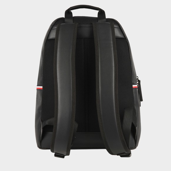 Tommy Hilfiger Mens Black Essential PU Backpack main image