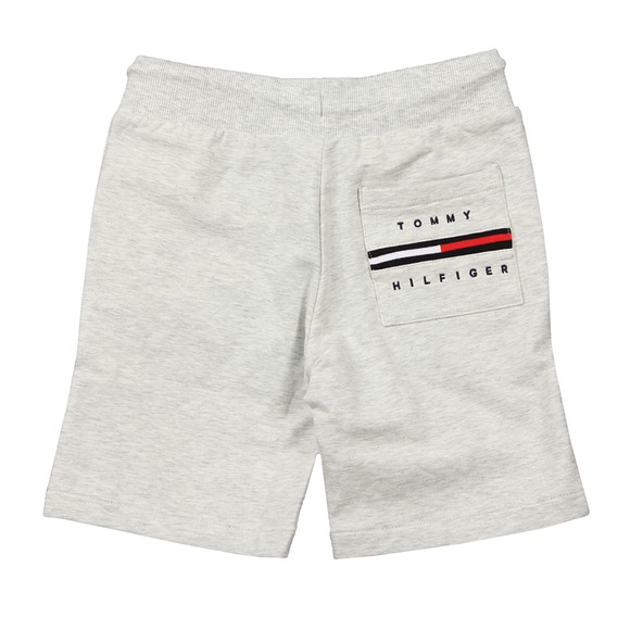 Tommy Hilfiger Kids Boys Grey Rib Insert Sweat Short main image