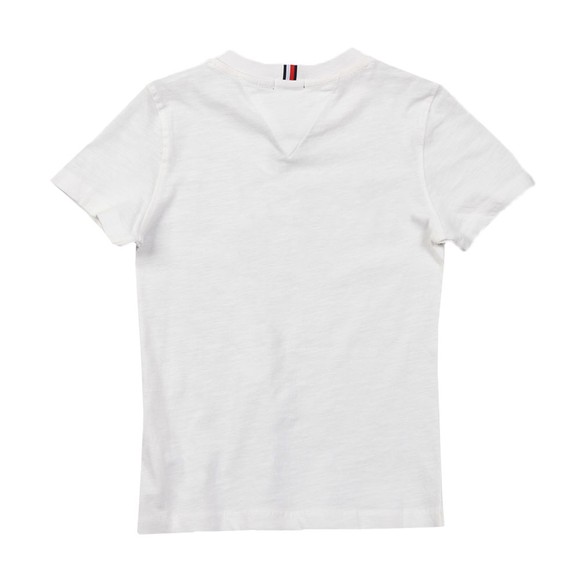 Tommy Hilfiger Kids Boys White Logo T Shirt main image