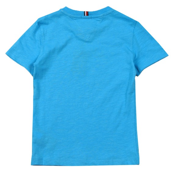 Tommy Hilfiger Kids Boys Blue Logo T Shirt main image