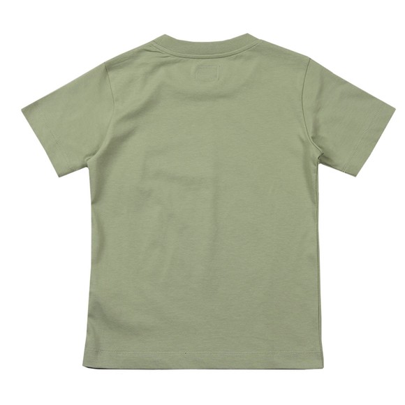 C.P. Company Undersixteen Boys Green Camo Printed T Shirt main image