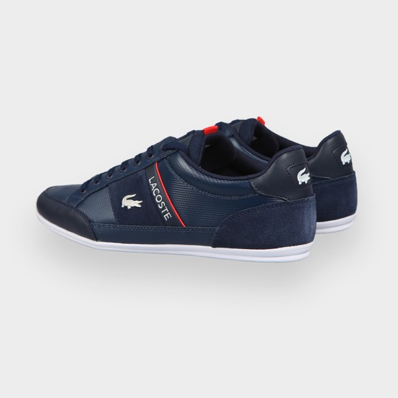 Lacoste Mens Blue Chaymon 0721 Leather Trainer main image