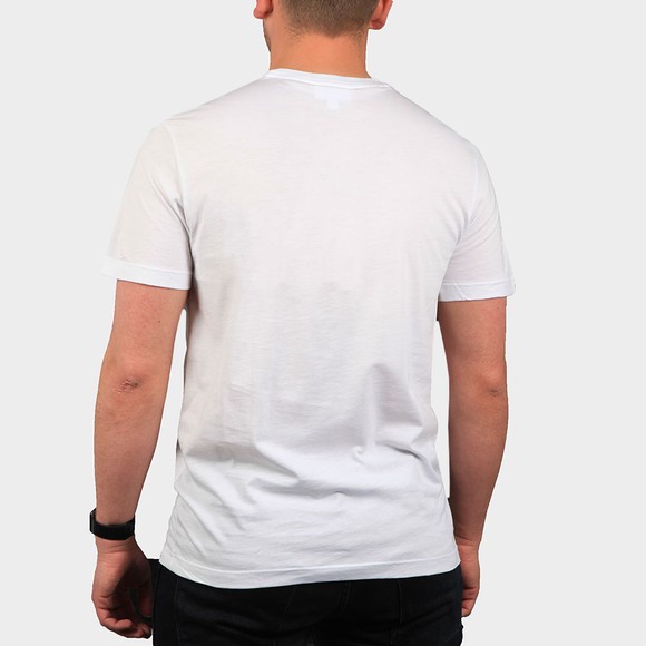 Lacoste Mens White TH2038 Plain T-Shirt main image