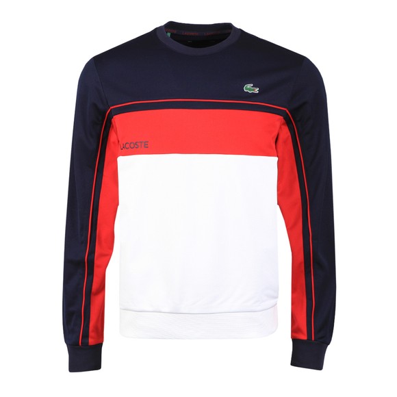 Lacoste Sport Mens Blue SH9569 Panel Sweatshirt main image