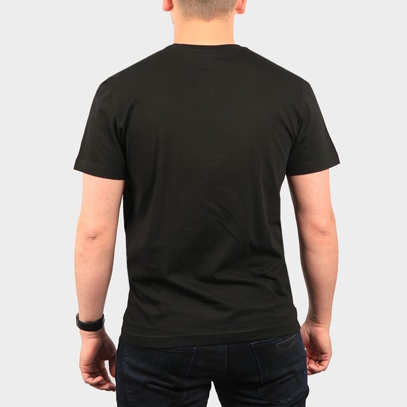 Lacoste Mens Black TH2038 Plain T-Shirt main image